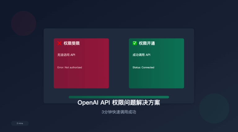 无法调用 OpenAI o3-mini 和 o1？这里帮你解决权限问题，3 分钟调用成功
