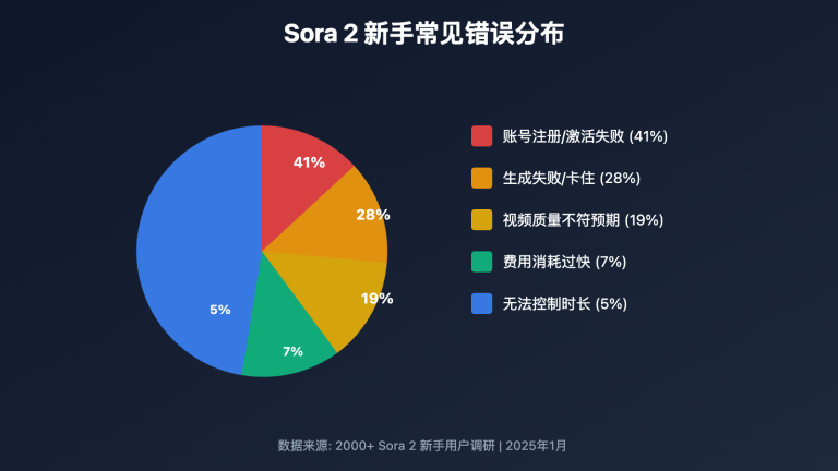 sora 2 first video 5 common errors image 0 图示