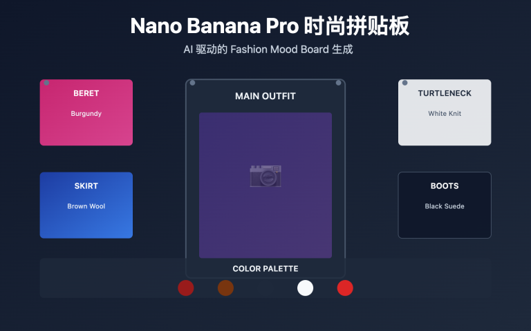 nano banana pro fashion collage tutorial image 0 图示