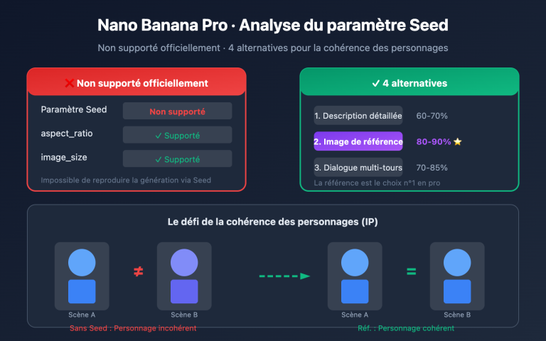 nano banana pro seed parameter not supported alternatives fr image 0 图示