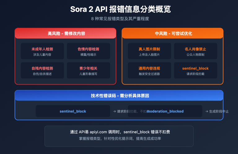 sora 2 api error messages complete guide image 0 图示