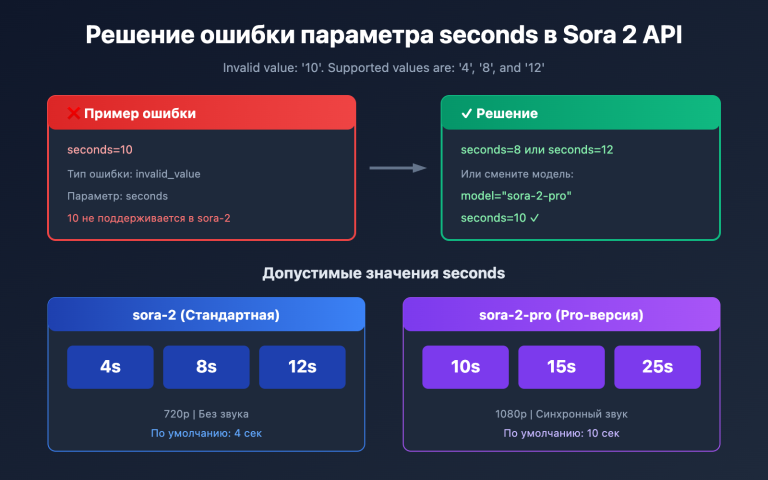 sora 2 api seconds duration error solution ru image 0 图示